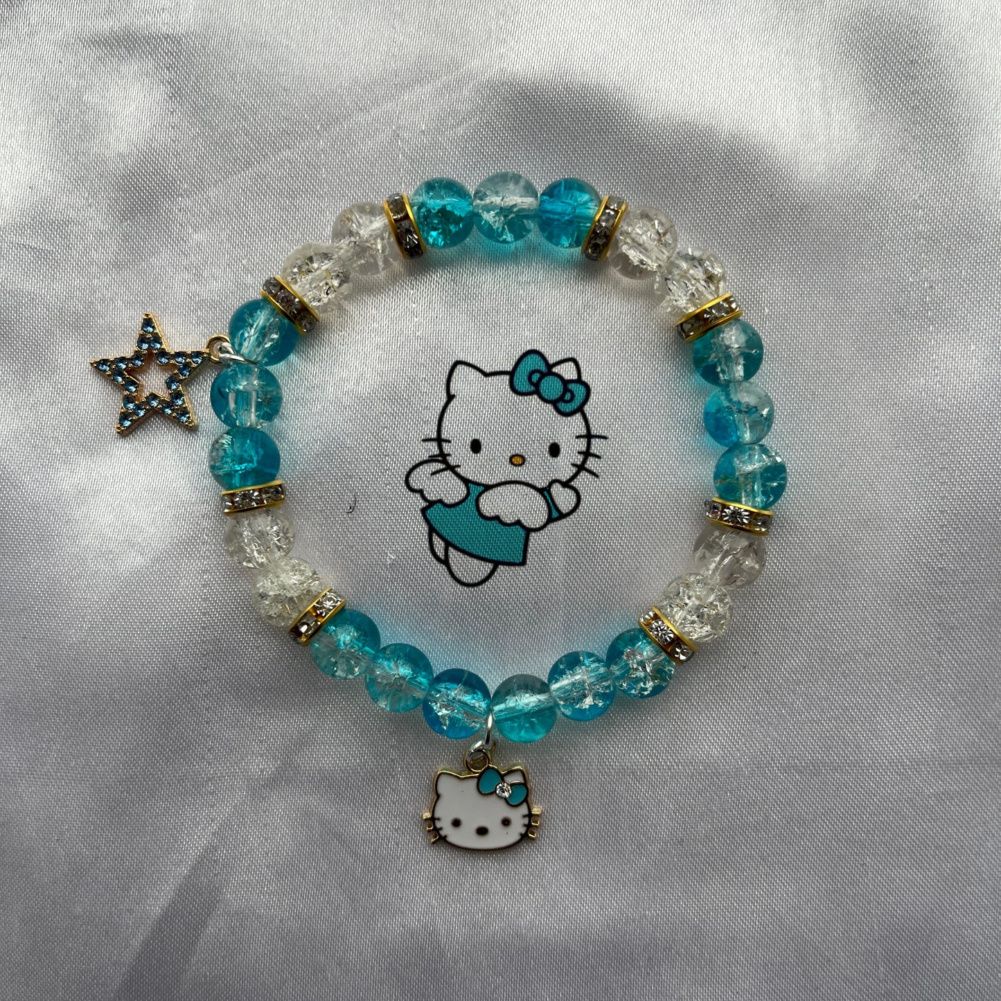 Hello Kitty + Star (Blue)