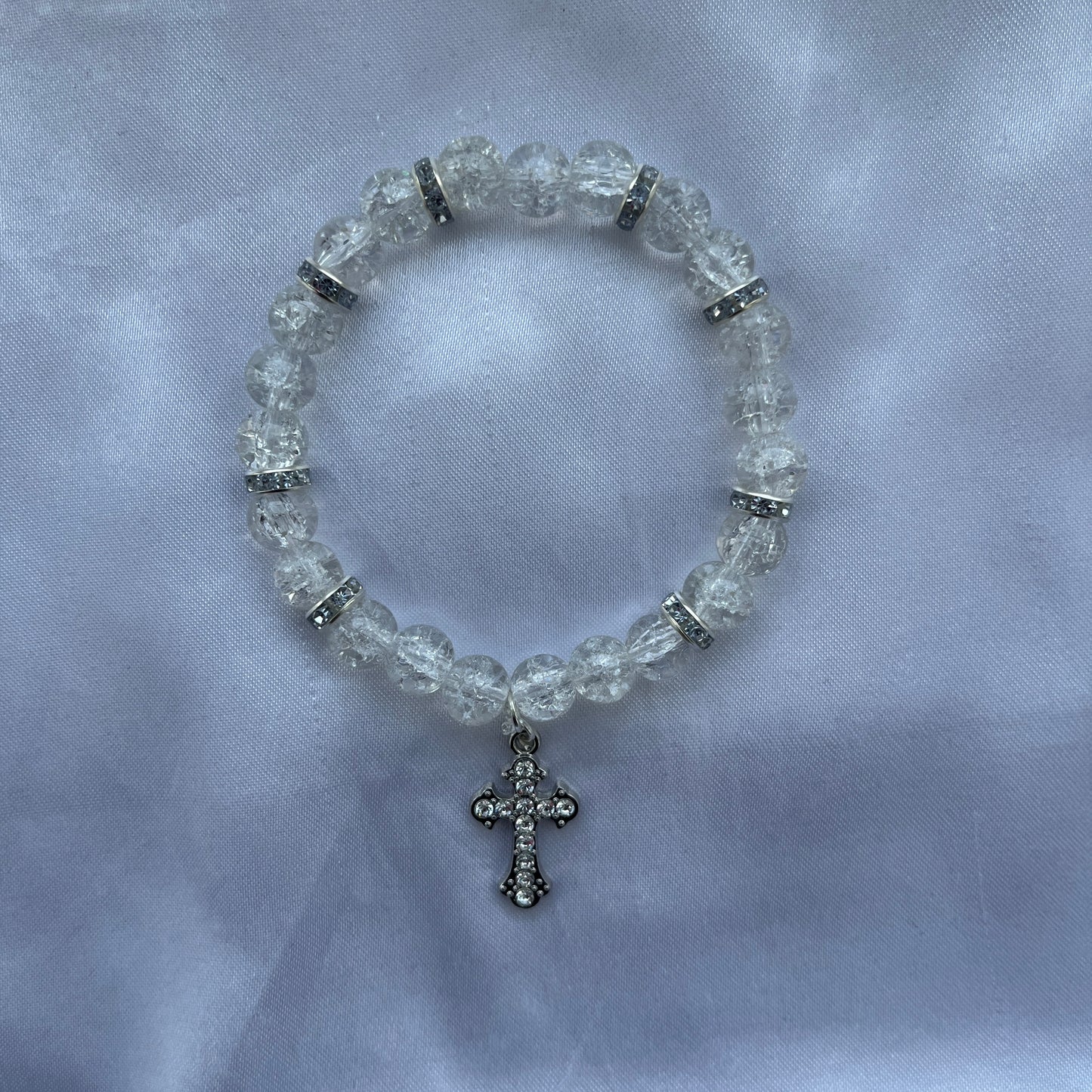 Clear Christ Bracelet